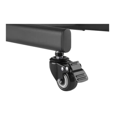 EQUIP Monitor Tischhalterung 32″-55″ Universal TV Rollschwa.