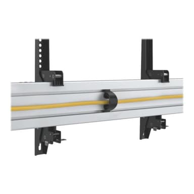 EQUIP Monitor Deckenhalter 45″-55″ silber&schwarz 2 Monitore