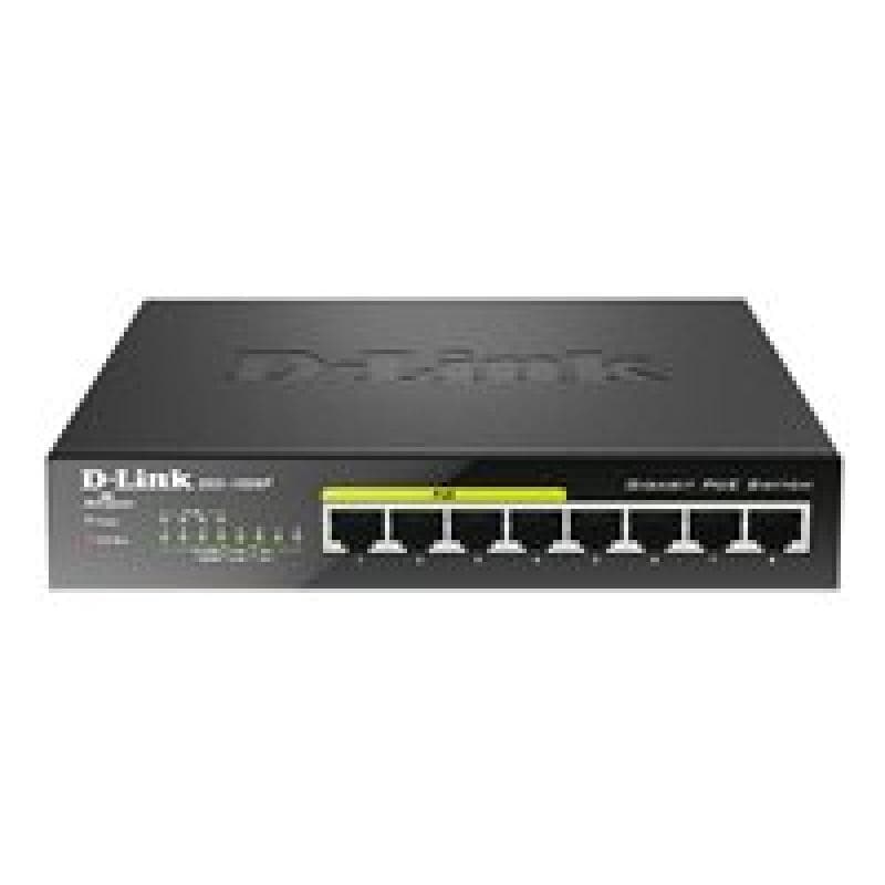 D-LINK DGS 1008P - Switch - nicht verwaltet - 4 x 10/100/1000 (PoE) + 4 x 10/100/1000 - Desktop - Po