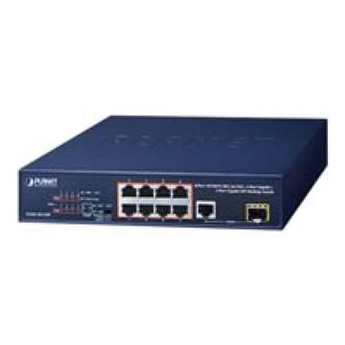 PLANET TECHNOLOGY Planet FGSD-1011HP Gigabit Ethernet (10/100/1000) Energie Über Ethernet (PoE) Unte