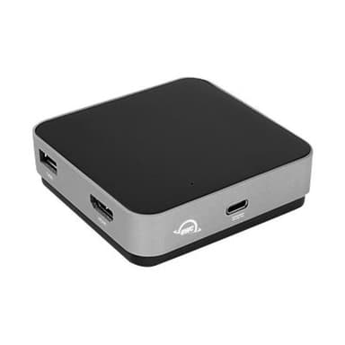 OWC USB-C Reise Dock USB 3.1 4K Space Grau