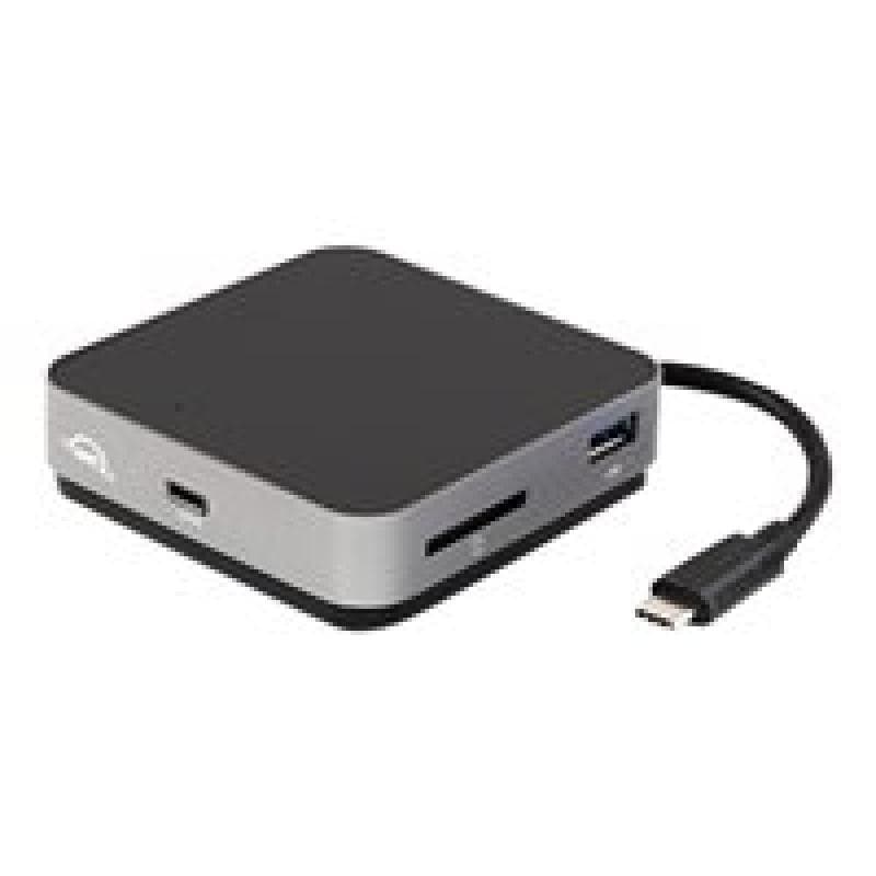 OWC USB-C Reise Dock USB 3.1 4K Space Grau