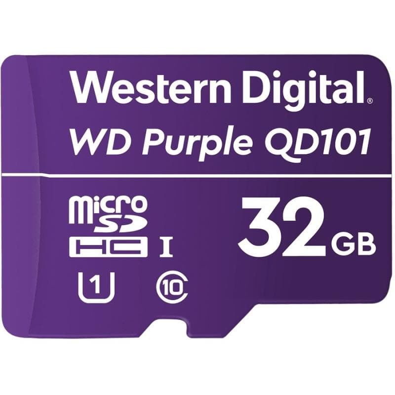 WESTERN DIGITAL WD Purple 32GB Surveillance microSD HC - Class 10 UHS 1