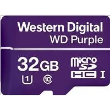 WESTERN DIGITAL WD Purple 32GB Surveillance microSD HC - Class 10 UHS 1