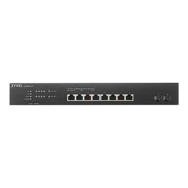 ZYXEL 10, 8-port Multi-Gigabit Smart Managed Switch with 2 SFP+ Uplink