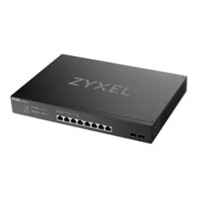 ZYXEL 10, 8-port Multi-Gigabit Smart Managed Switch with 2 SFP+ Uplink