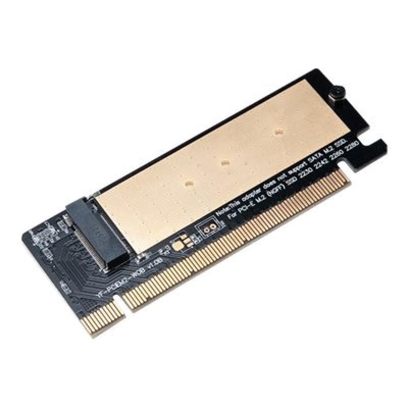 AKASA M.2 PCIe Adapter mit Kühler - schwarz (AK-PCCM2P-05)