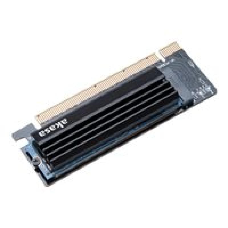 AKASA M.2 PCIe Adapter mit Kühler - schwarz (AK-PCCM2P-05)