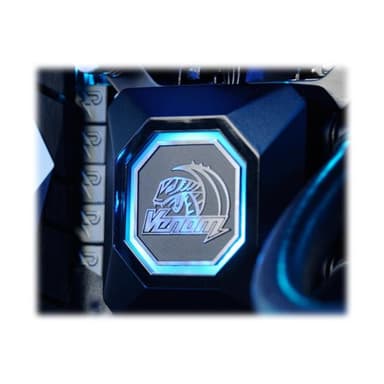 AKASA Venom R20. Produktfarbe: Schwarz. Lüfter Durchmesser: 12 cm, Heizungs-Breite: 27,2 cm, Heizung