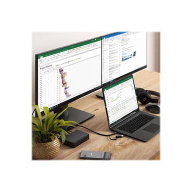 ALOGIC Docking Station Universal Twin HD USB-C & USB-A 85W