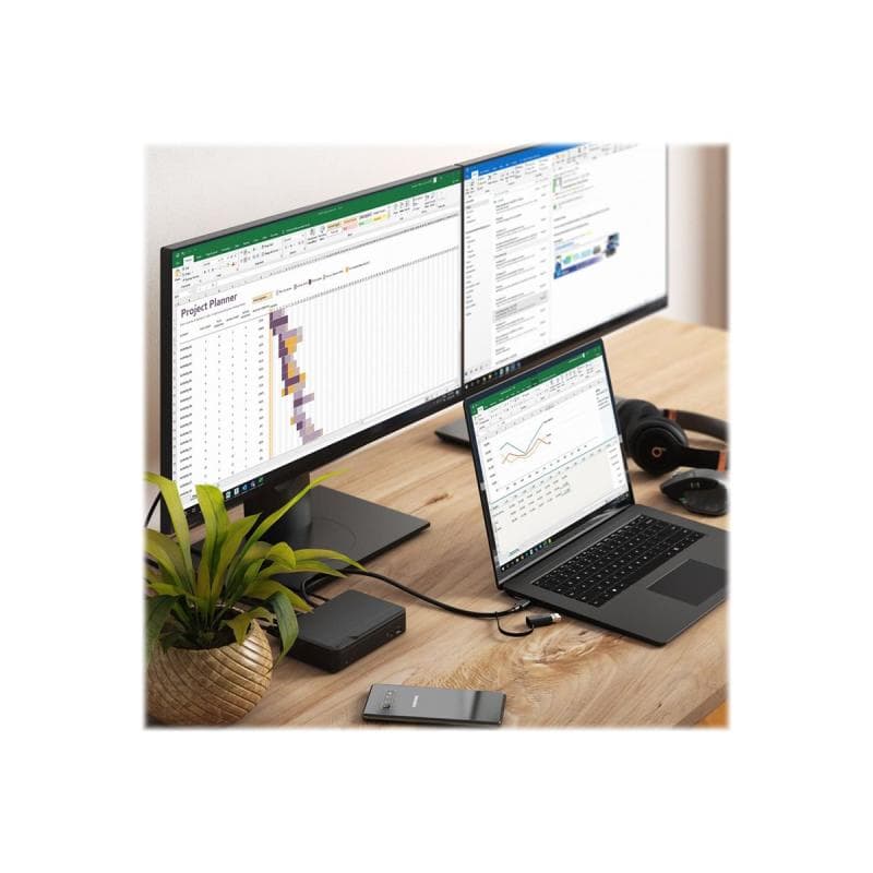 ALOGIC Docking Station Universal Twin HD USB-C & USB-A 85W