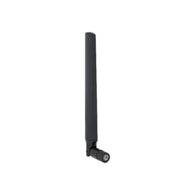 DELOCK 5G LTE Antenne SMA Stecker -3,3-1,3dBi omnidirektional mit Kippgelenk schwarz