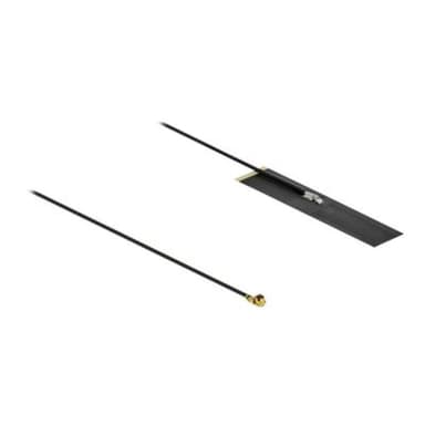 DELOCK Dualband WLAN ac/ax/a/b/g/n Antenne MHF I Stecker 1,7 - 4,7 dBi PIFA FPC omnidirektional