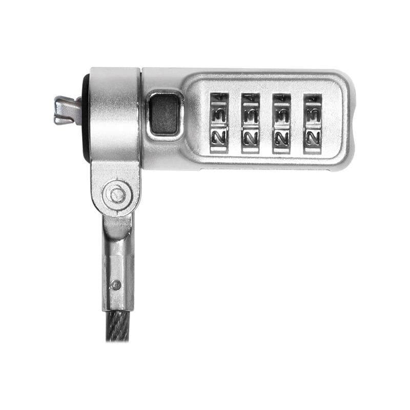 LOGILINK Noble Lock - Sicherheitskabelschloss - Dark Smoke - 2 m