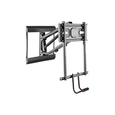 EQUIP Monitor Tischhalterung 43″-50″ pull-down TV Wand schw.