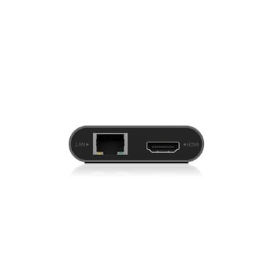 RAIDSONIC Dockingstation Notebook IcyBox USB-C -> 3x Videoaschnittstel