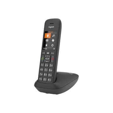GIGASET C575 schwarz schnurlos analog (DECT) TFT-Farb-Display Freisprechen Adressbuch