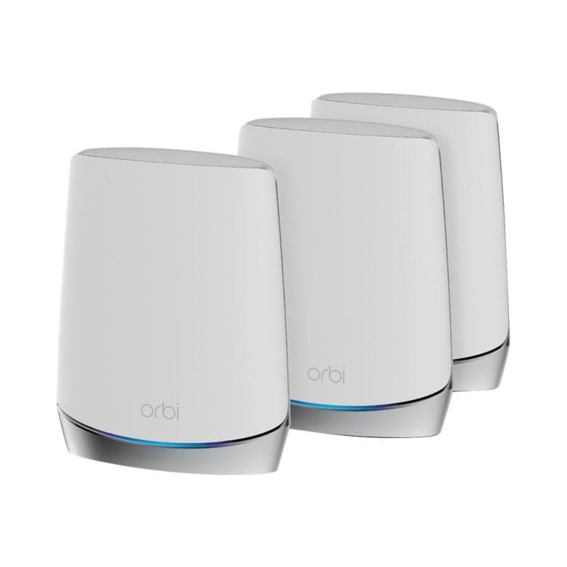 NETGEAR Orbi Whole Home Tri-Band Mesh WiFi 6 System AX4200 Router With 2 Satellite Extenders