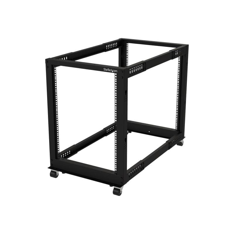 STARTECH.COM 15U Open Frame Rack - 4 Post - 22-40 in. Adjustable Depth - Schrank - offener Rahmen -