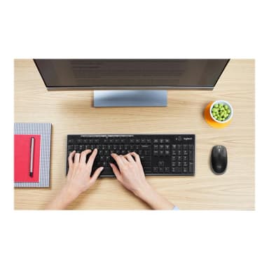 LOGITECH M190 Full-size wireless mouse - MID GREY