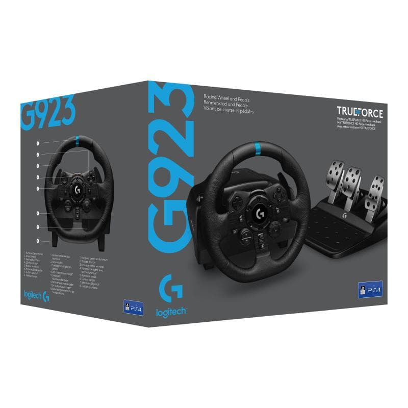 LOGITECH G923 Racing Wheel & Pedals XOne-PC EMEA