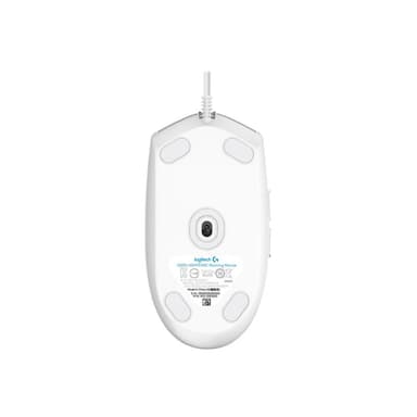 LOGITECH Gaming Mouse G203 LIGHTSYNC - Maus - optisch - 6 Tasten - kabelgebunden - USB - weiß