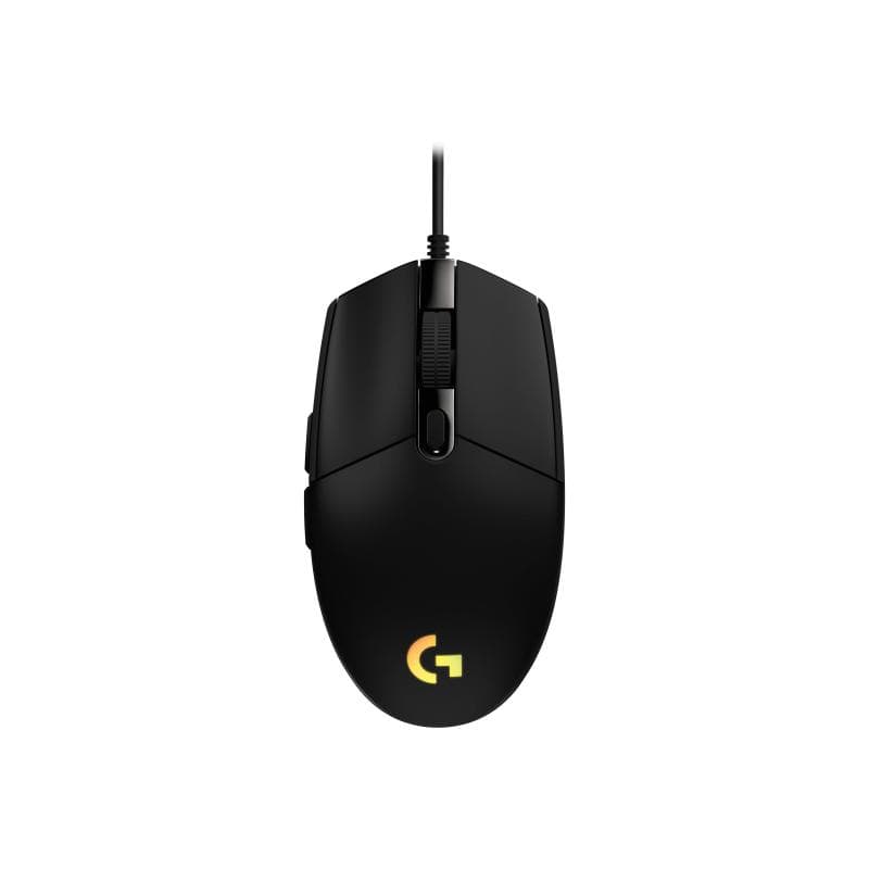 LOGITECH Gaming Mouse G203 LIGHTSYNC - Maus - optisch - 6 Tasten - kabelgebunden - USB - Schwarz