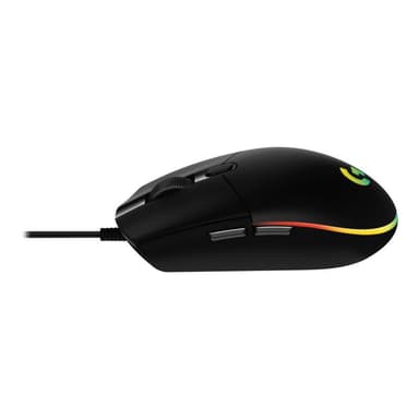 LOGITECH Gaming Mouse G203 LIGHTSYNC - Maus - optisch - 6 Tasten - kabelgebunden - USB - Schwarz