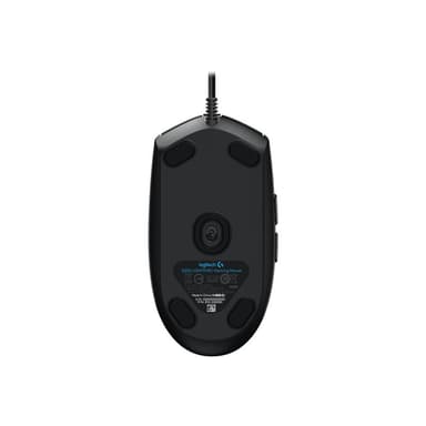 LOGITECH Gaming Mouse G203 LIGHTSYNC - Maus - optisch - 6 Tasten - kabelgebunden - USB - Schwarz