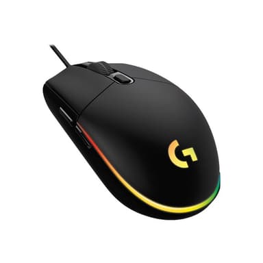LOGITECH Gaming Mouse G102 LIGHTSYNC - Maus - Für Rechtshänder - optisch - 6 Tasten - kabelgebunden