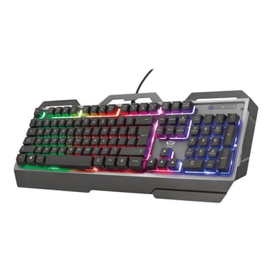 TRUST Gaming GXT 856 Torac - Tastatur - hintergrundbeleuchtet - USB - Deutsch