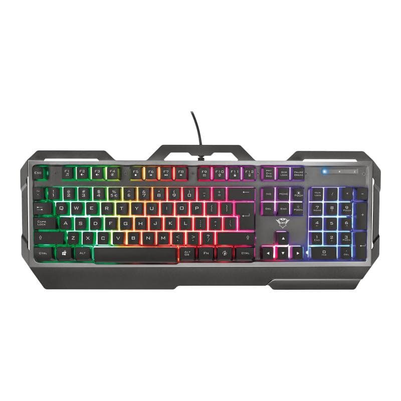 TRUST Gaming GXT 856 Torac - Tastatur - hintergrundbeleuchtet - USB - Deutsch