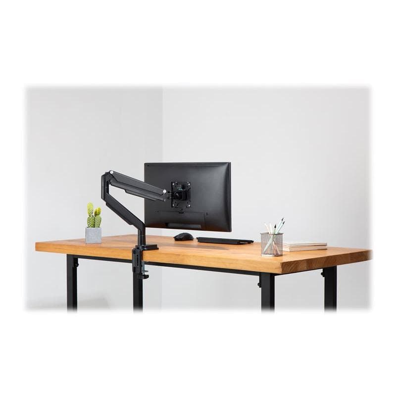 DIGITUS DA-90394 Single Gasdruckfeder Monitor Klemm-Halter 43,18-81,28cm 17-32Zoll 9 kg max. schwarz