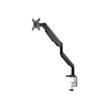 DIGITUS DA-90394 Single Gasdruckfeder Monitor Klemm-Halter 43,18-81,28cm 17-32Zoll 9 kg max. schwarz
