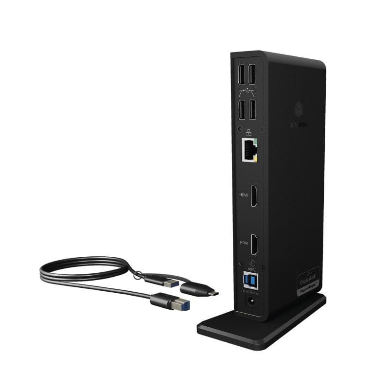 RAIDSONIC Multi-DockingStation IcyBox  für Notebooks und PCs