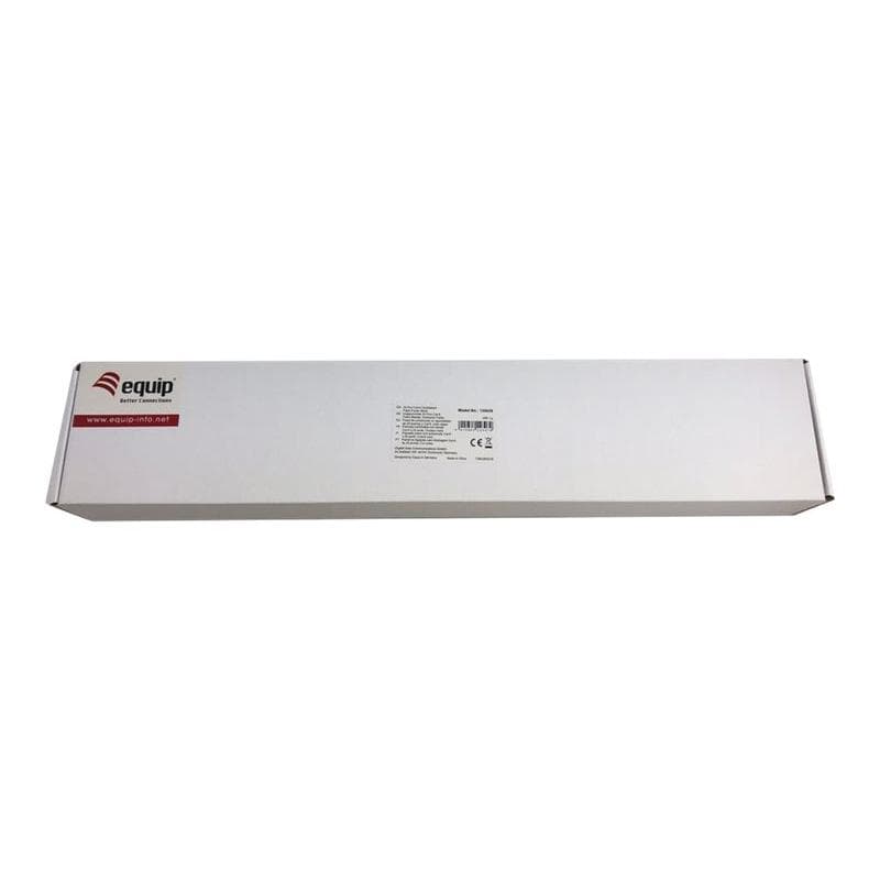 EQUIP Patchpanel 24x Cat6 19″ 1U Dual-IDC-komp. sw