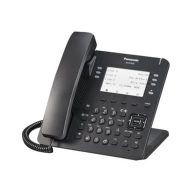 PANASONIC KX-DT635NE-B Business Digital Terminal schwarz Monochrom LC Display Hintergrundbeleuchtung
