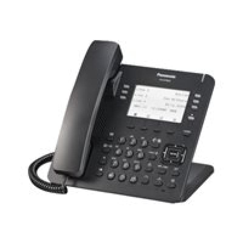 PANASONIC KX-DT635NE-B Business Digital Terminal schwarz Monochrom LC Display Hintergrundbeleuchtung