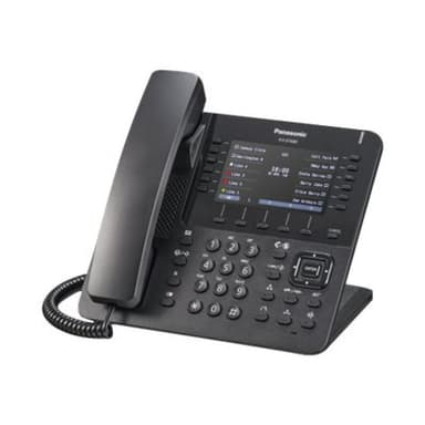 PANASONIC KX-DT680NE-B HighEnd Digital Terminal schwarz Farb LC Display Hintergrundbeleuchtung
