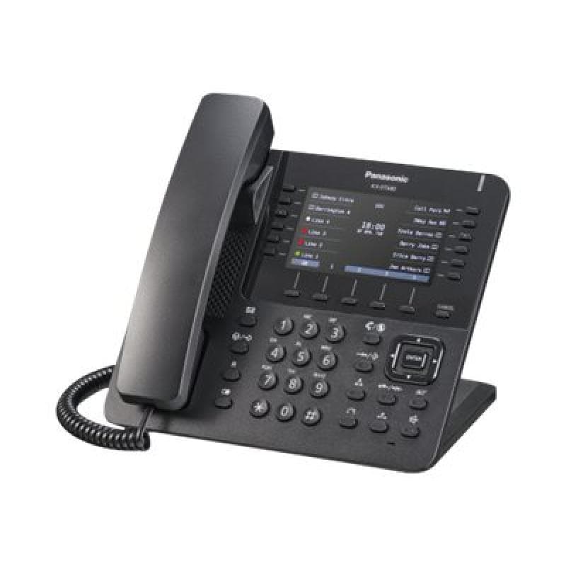 PANASONIC KX-DT680NE-B HighEnd Digital Terminal schwarz Farb LC Display Hintergrundbeleuchtung