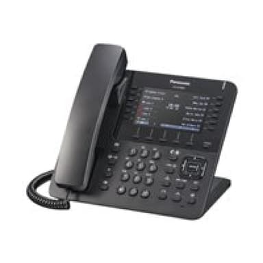 PANASONIC KX-DT680NE-B HighEnd Digital Terminal schwarz Farb LC Display Hintergrundbeleuchtung