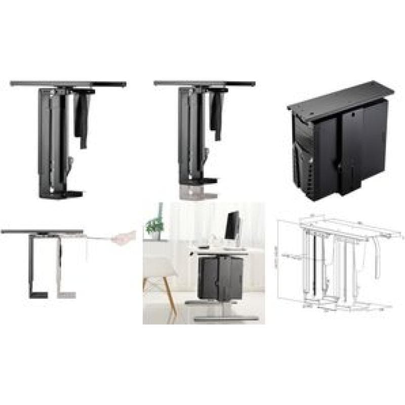 LOGILINK PC-Halterung,drehbar,ausziehbar,Schnellverschl.10KG
