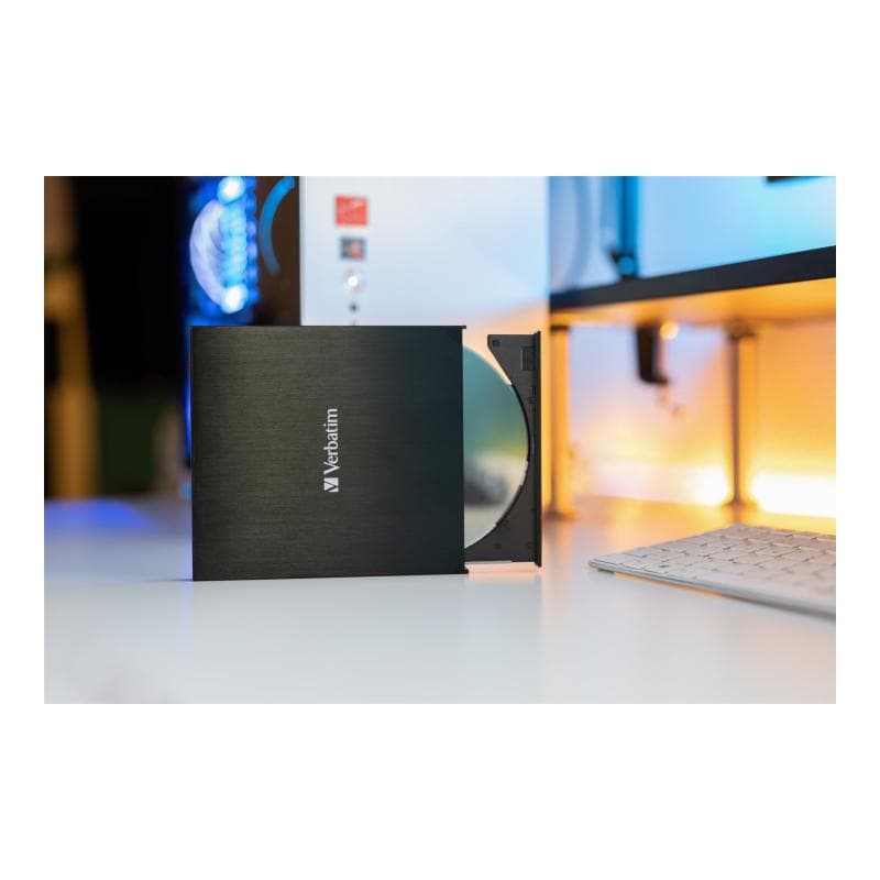 VERBATIM DVW Slimline USB3.2 CD/DVD Brenner inkl. Nero extern retail