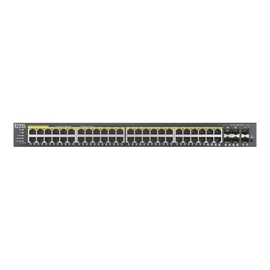 ZYXEL Switch GS2220-50HP 44Port+ 4xSFP/Rj45+ 2xSFP PoE+ 375W