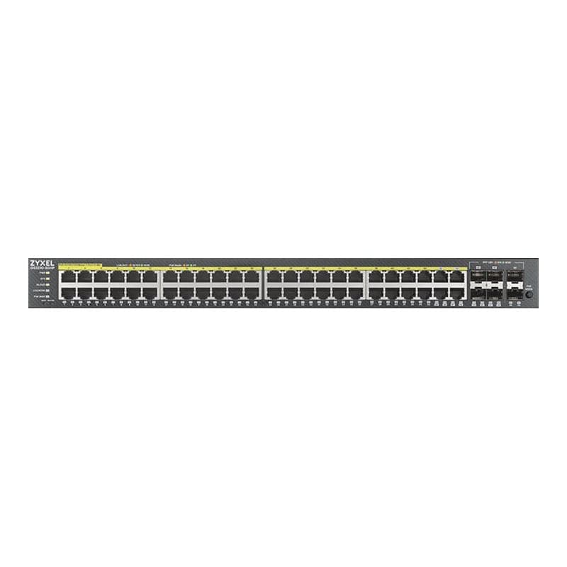 ZYXEL Switch GS2220-50HP 44Port+ 4xSFP/Rj45+ 2xSFP PoE+ 375W