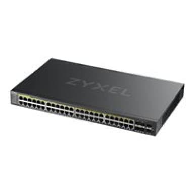 ZYXEL Switch GS2220-50HP 44Port+ 4xSFP/Rj45+ 2xSFP PoE+ 375W