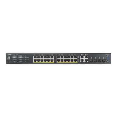 ZYXEL Switch GS2220-28HP 24Port+4xSFP/Rj45 Gigabit L2 375W