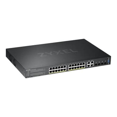 ZYXEL Switch GS2220-28HP 24Port+4xSFP/Rj45 Gigabit L2 375W