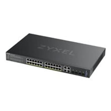 ZYXEL Switch GS2220-28HP 24Port+4xSFP/Rj45 Gigabit L2 375W