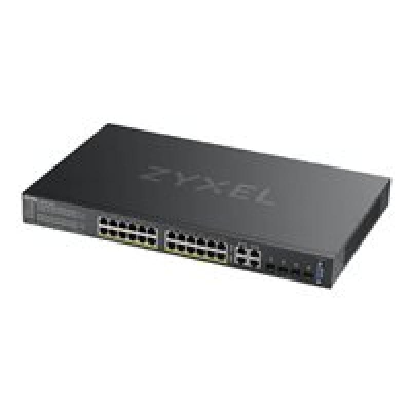 ZYXEL Switch GS2220-28HP 24Port+4xSFP/Rj45 Gigabit L2 375W